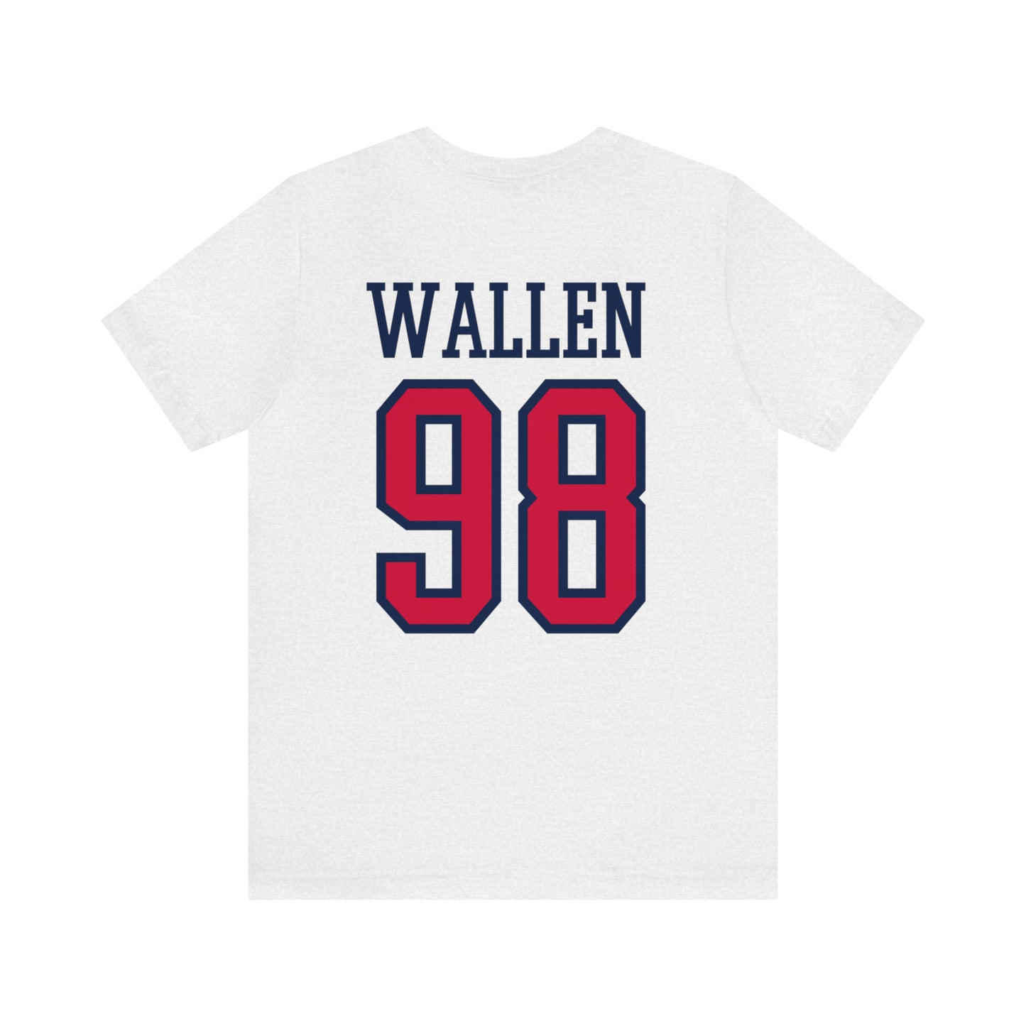 Morgan Wallen: Braves Jersey Short Sleeve Tee