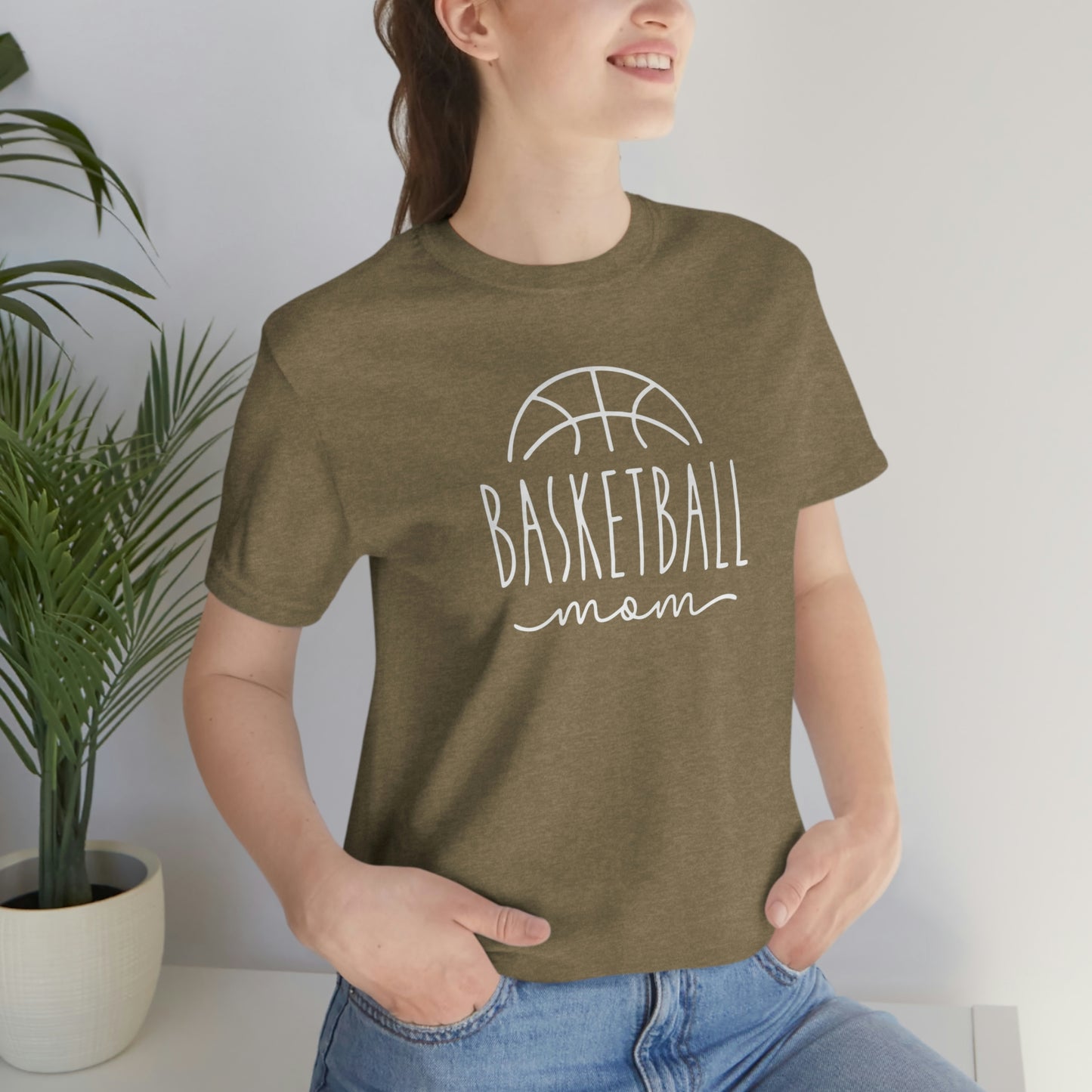 Basketball Mom Womens Tshirt