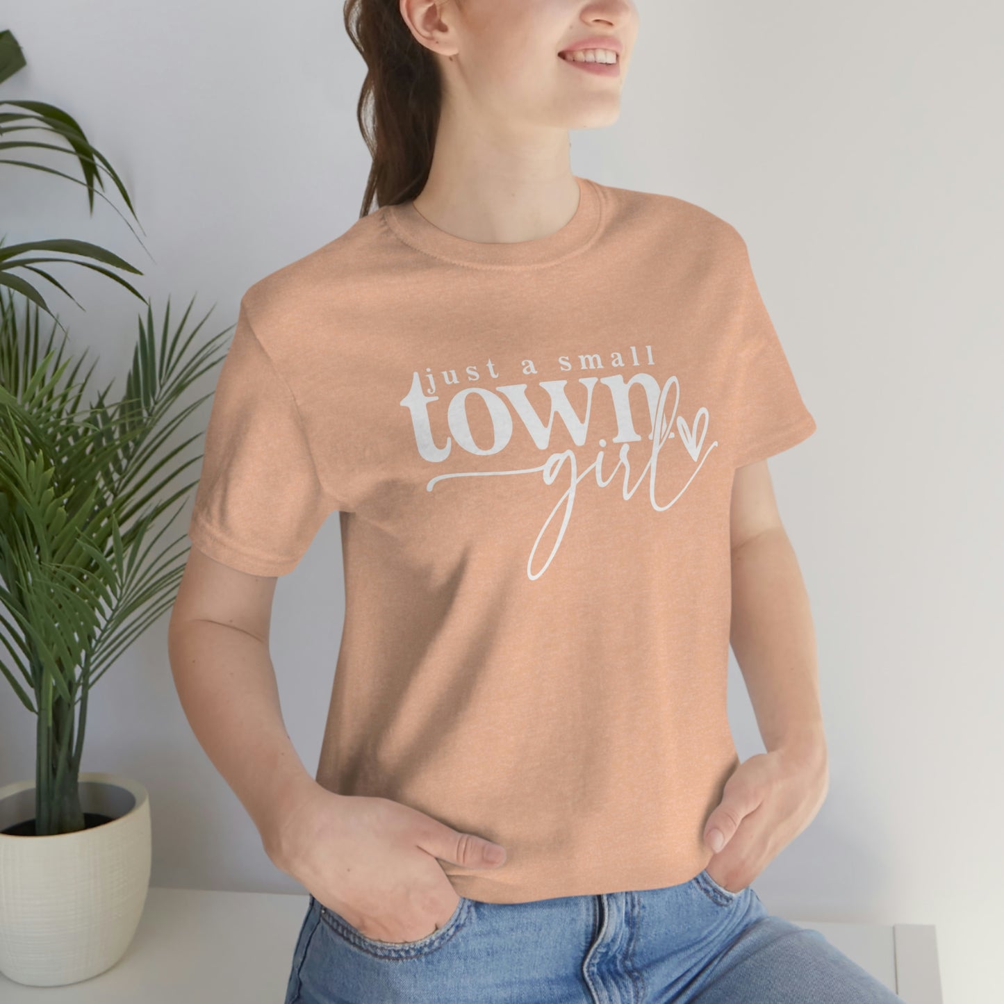 just a small town girl Womens Tshirt