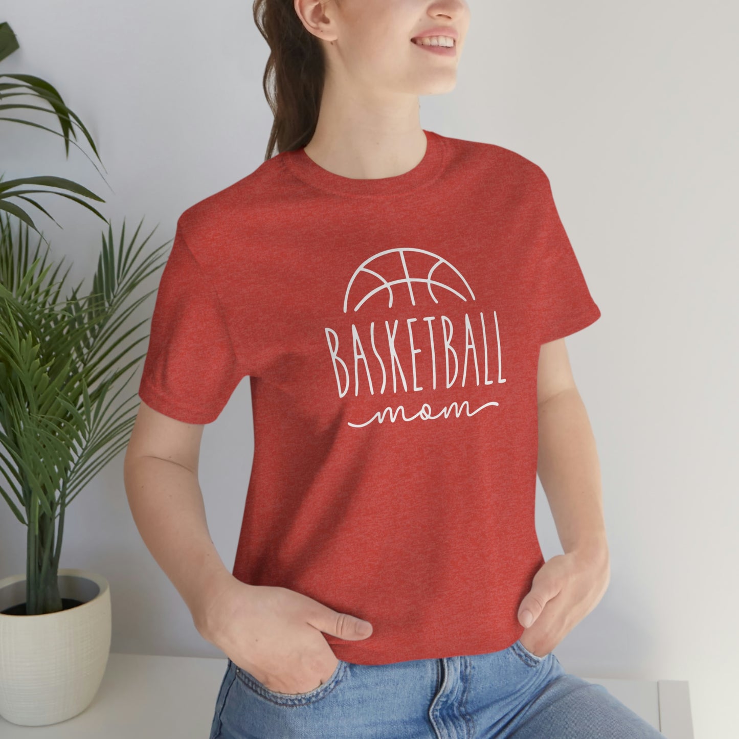Basketball Mom Womens Tshirt