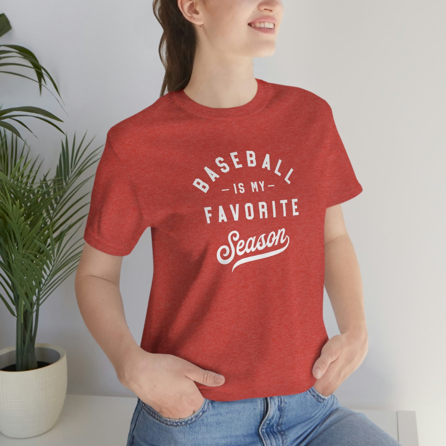 Baseball is my favoirte Season Womens Tshirt