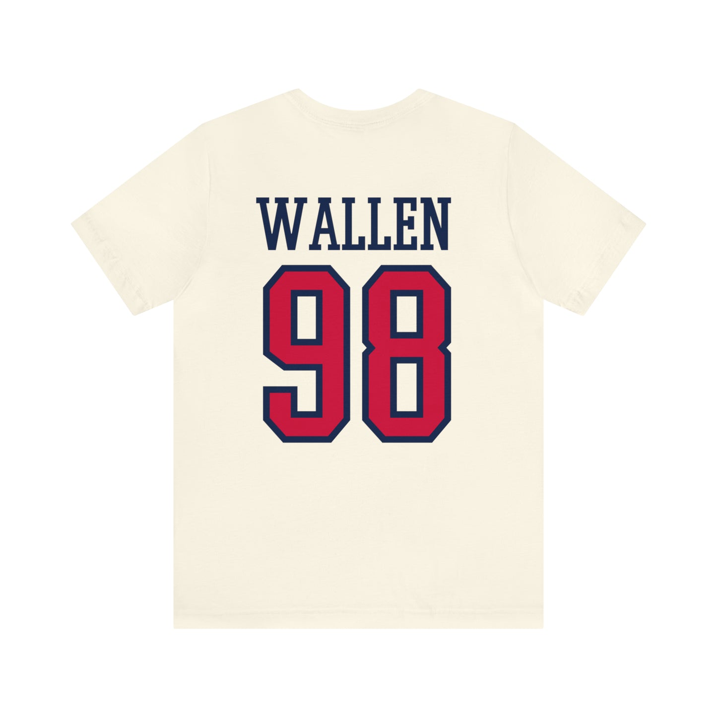 Morgan Wallen: Braves Jersey Short Sleeve Tee