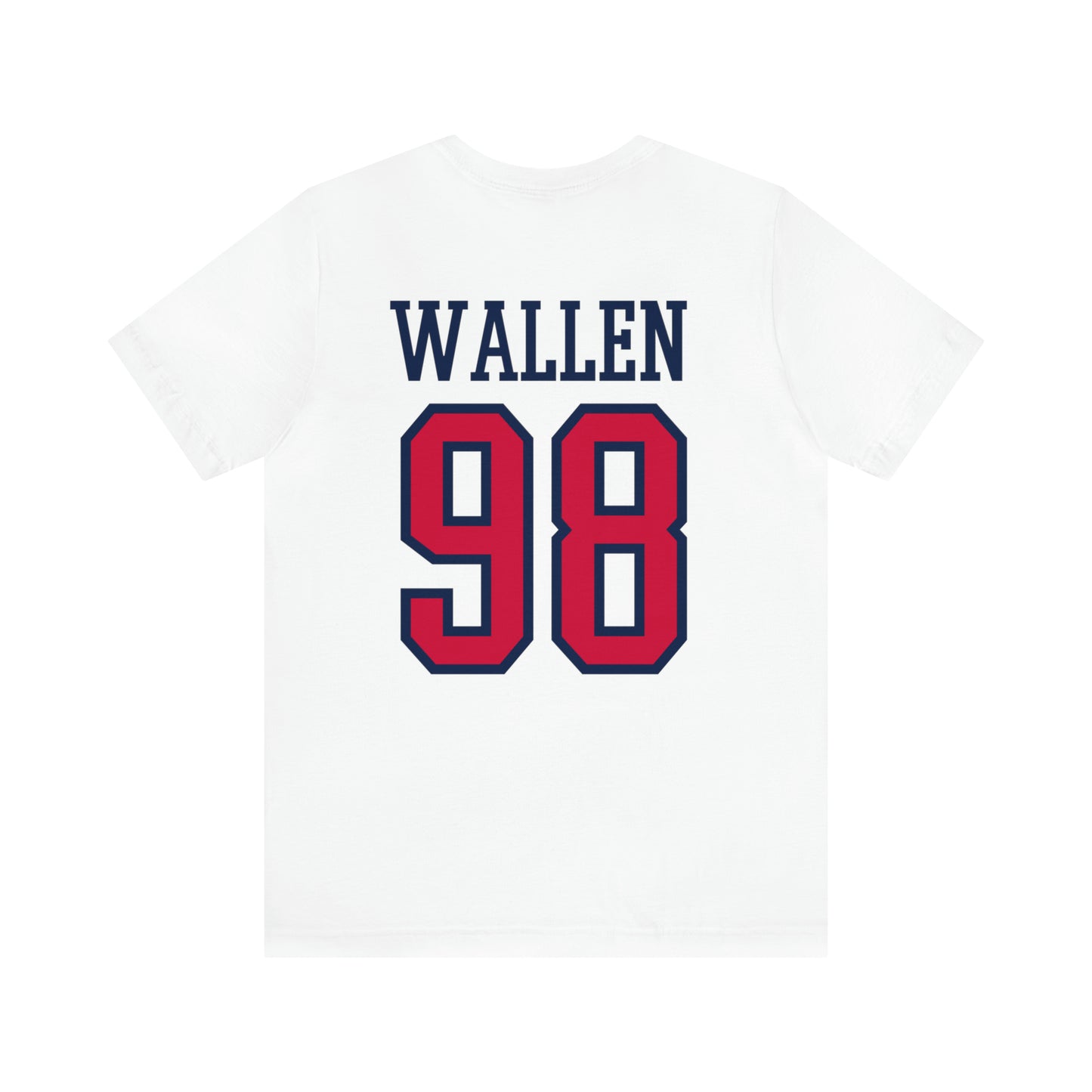 Morgan Wallen: Braves Jersey Short Sleeve Tee