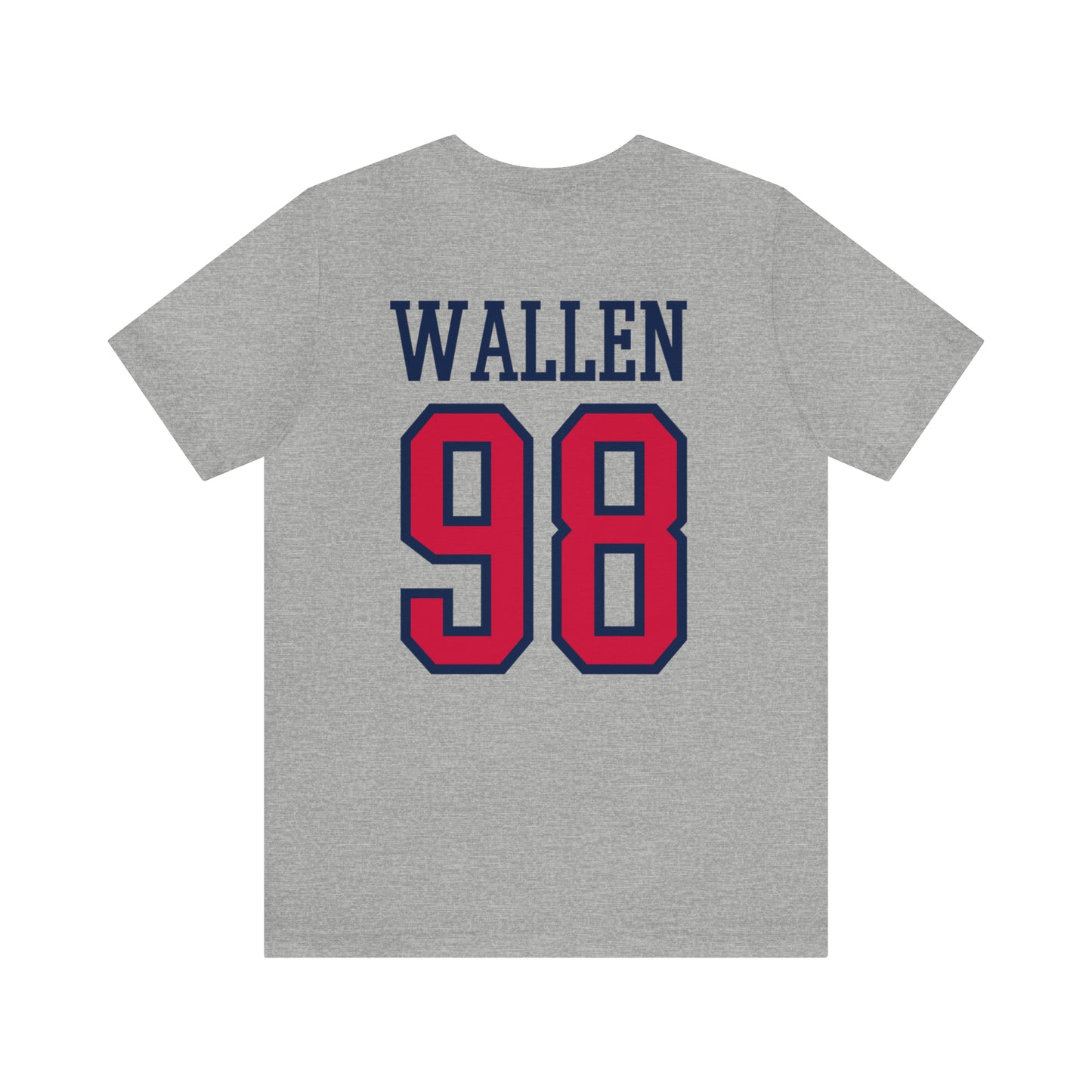 Morgan Wallen: Braves Jersey Short Sleeve Tee