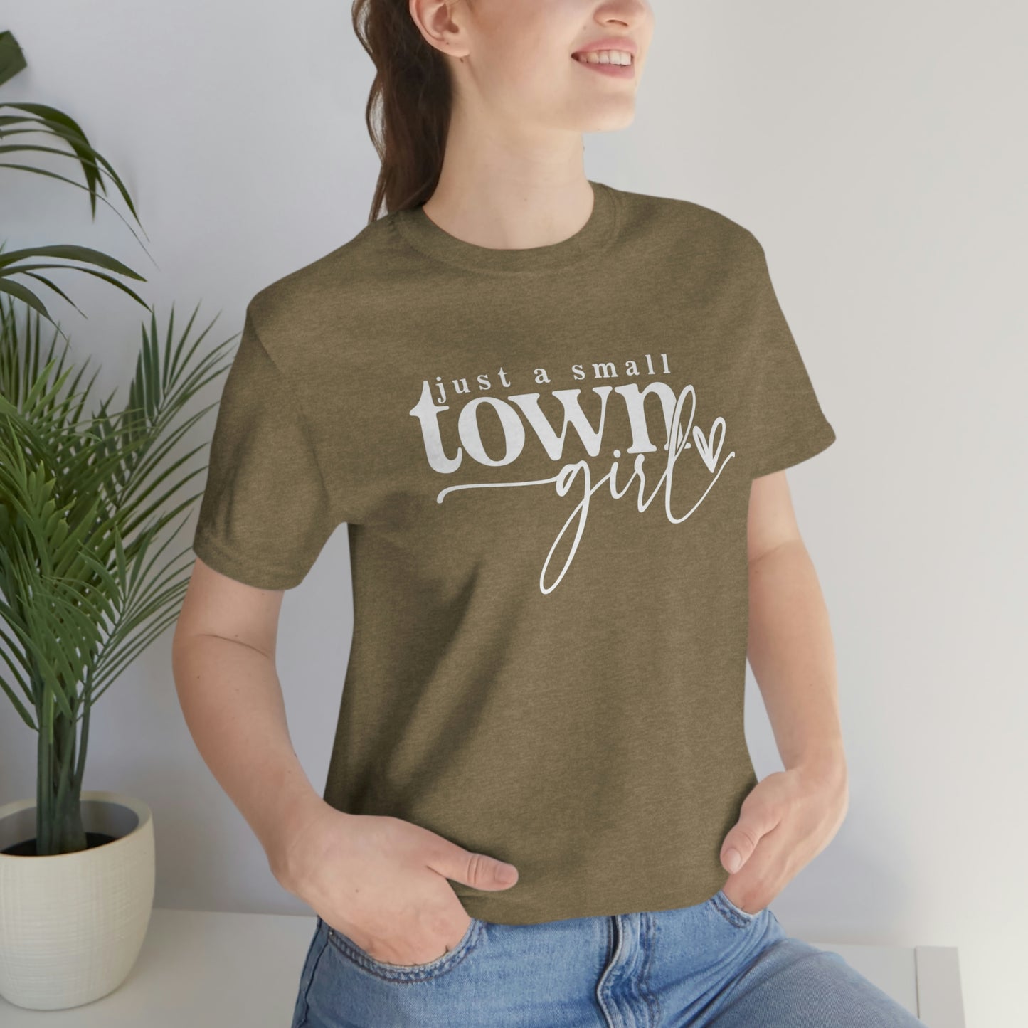 just a small town girl Womens Tshirt